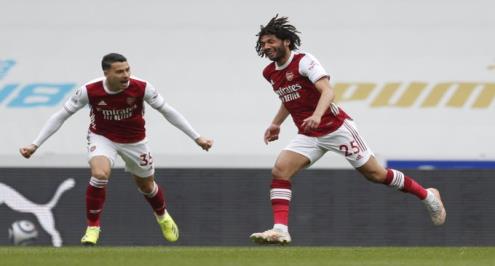 بالفيديو.. النني يُنافس على جائزة هدف الموسم في أرسنال